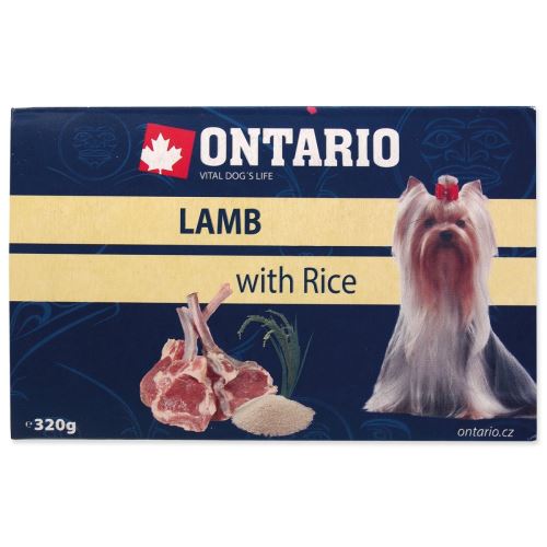 Wanne mit Lammfleisch und Reis 320 g