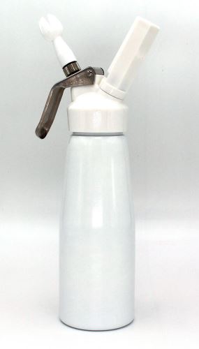 Cremeflasche 0,5l Weiße CREME Aluminium