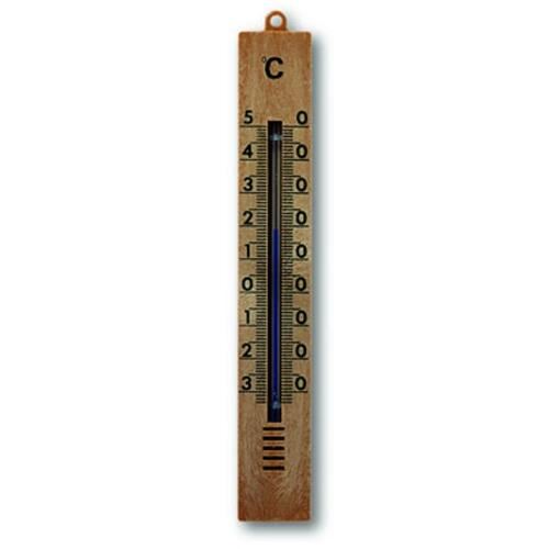 Außenthermometer 18 cm Kunststoff, braun