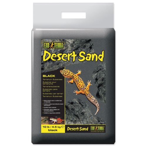 EXO TERRA Wüste schwarzer Sand 4,5 kg