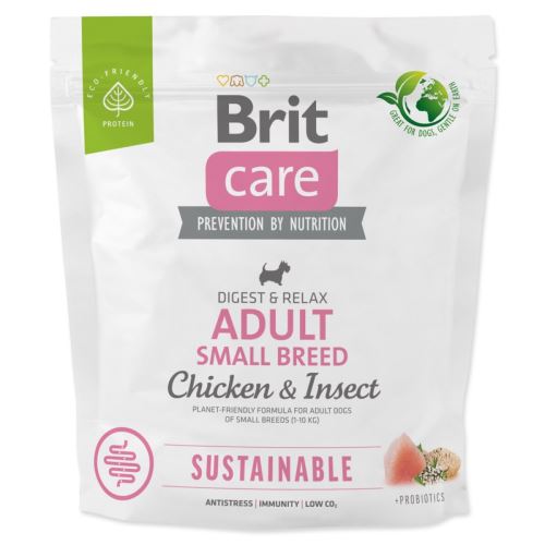 BRIT Care Dog Sustainable Adult Kleine Rassen 1 kg