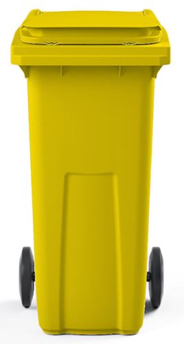 Kunststoffbehälter 120l gelb