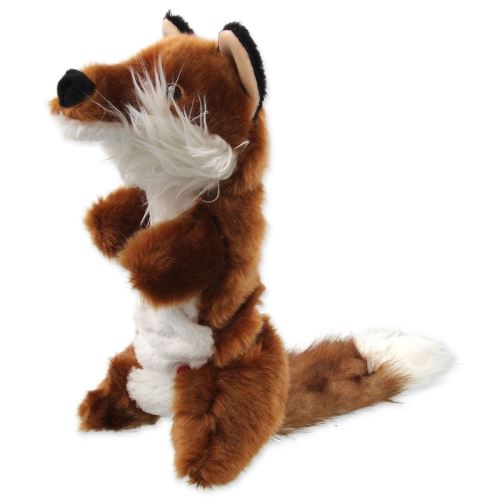 Spielzeug DOG FANTASY Skinneeez Plüsch Pfeifender Fuchs 45 cm 1 Stück