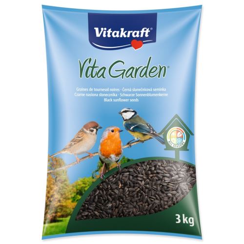 Lebensmittel VITAKRAFT Vita Garden Sonnenblume Schwarz 3 kg
