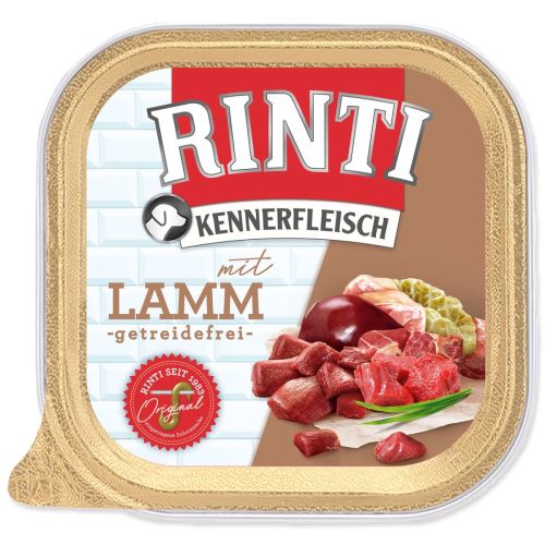 Wanne RINTI Kennerfleisch Lamm + brauner Reis 300 g