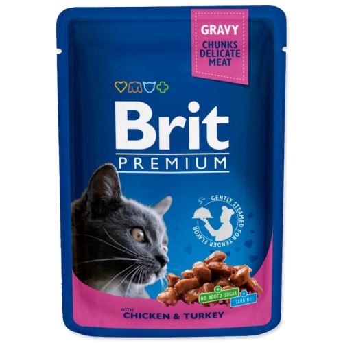 BRIT Premium Cat Huhn & Pute 100 g