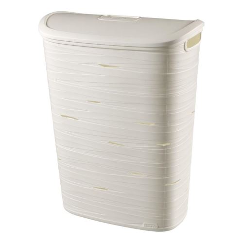 Kunststoffkorb für schmutzige Wäsche BAND 59x45,7x27,3cm weiß