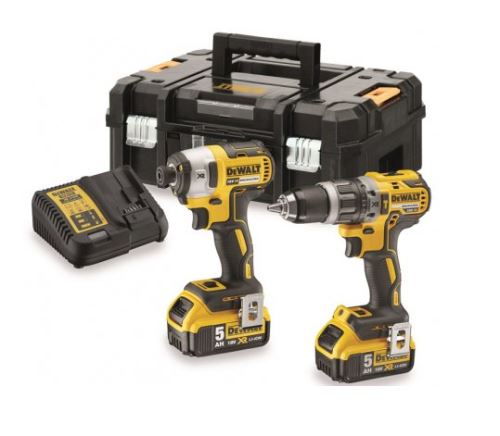 DeWALT Bürstenloses Akku-Kombo-Werkzeug-Set DCK266P2T