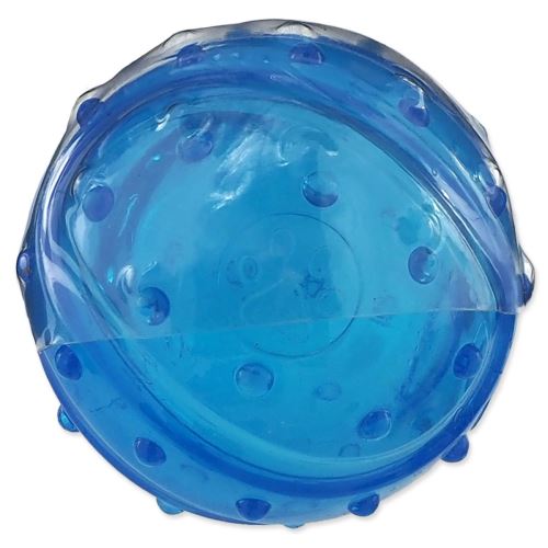 Spielzeug DOG FANTASY STRONG Ball mit Speckduft blau 8 cm