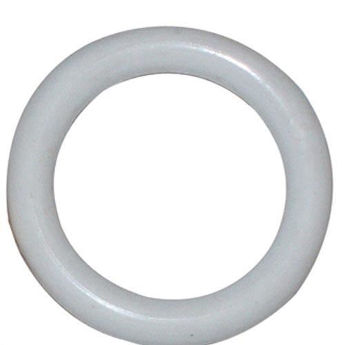 Gardinenring - Kunststoff, Farbe weiß (10 Stück)