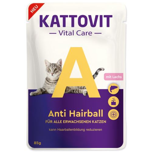 Kapsel KATTOVIT Vital Care Anti Haarballen 85 g
