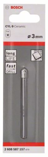 BOSCH Fliesenbohrer CYL-9 Ceramic 5,5 x 70 mm 2608587160
