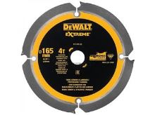 DeWALT Sägeblatt für Faserzement- und Laminatplatten, 165 x 20 mm, 4 Zähne DT1471