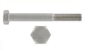 Schraube DIN 931 M10 x 130 Edelstahl A2 - Packung mit 50 Stück