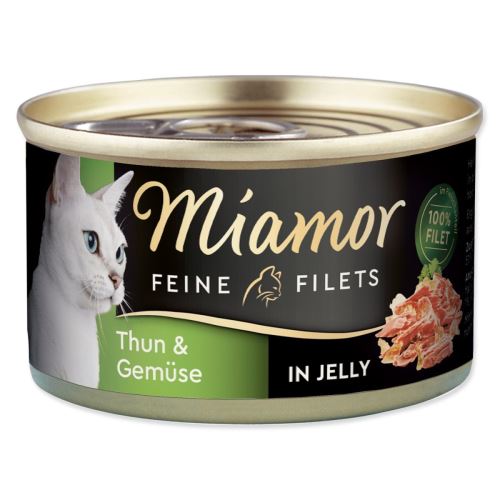 Dose MIAMOR Feine Filets Thunfisch + Gemüse in Gelee 100 g