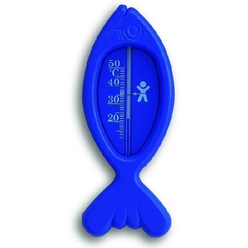 Badezimmerthermometer blau RYBA Kunststoff 15cm