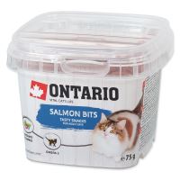 Ontario Leckerli Lachs, Kissen 75g Ontario Leckerli Lachs, Kissen 75g