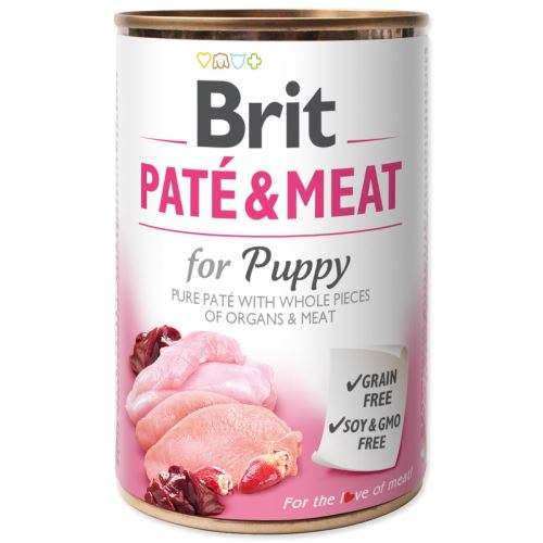 BRIT Pastete & Fleisch Welpe 400 g