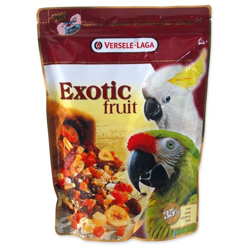 Exotische Fruchtmischung für große Papageien 600 g