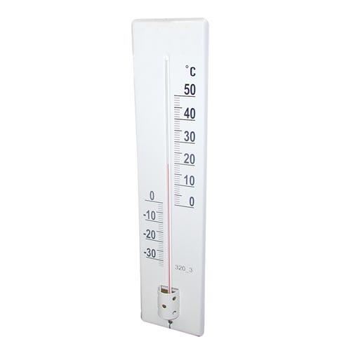 Außenthermometer K41 weiß-metallic
