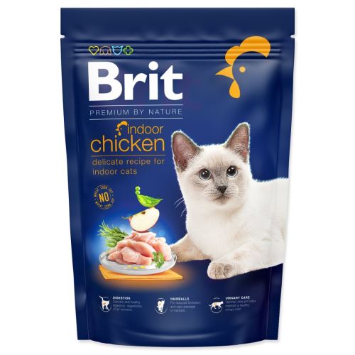 BRIT Premium by Nature Katze Indoor Huhn 800 g
