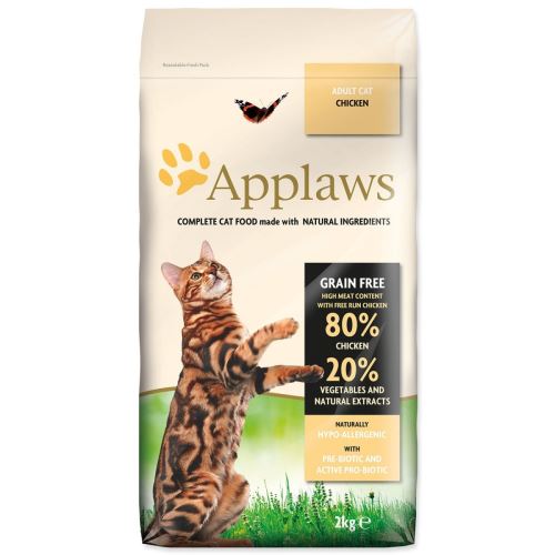 Applaws Trockenfutter für Katzen Huhn 2kg