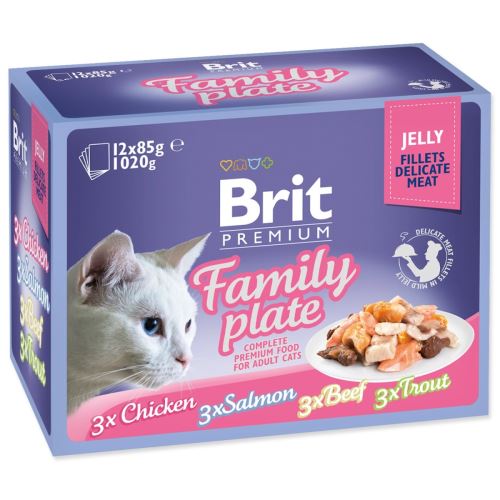 BRIT Premium Cat Delicate Fillets in Jelly Family Teller 1020 g