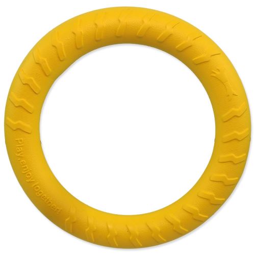 Spielzeug DOG FANTASY EVA Kreis gelb 30cm 1 Stück