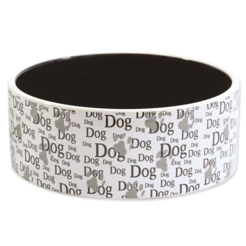 DOG FANTASY Keramikschale bedruckt Dog 16 cm 750 ml