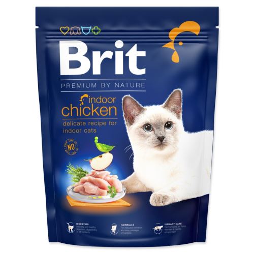BRIT Premium by Nature Katze Indoor Huhn 300 g