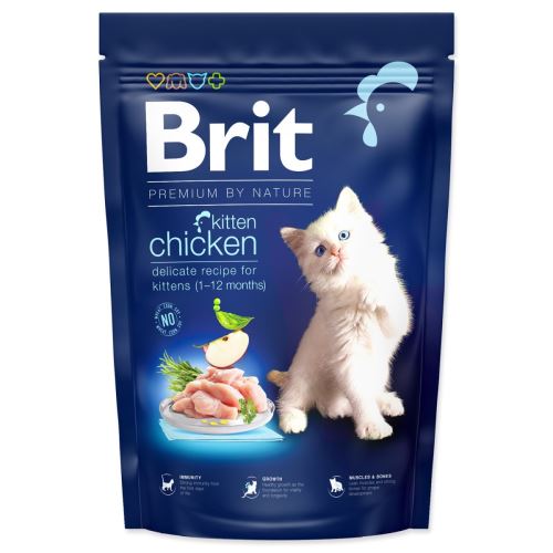 BRIT Premium by Nature Katze Kitten Huhn 1,5 kg