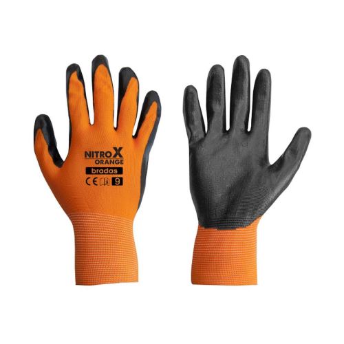 Handschuhe NITROX ORANGE Nitril 9