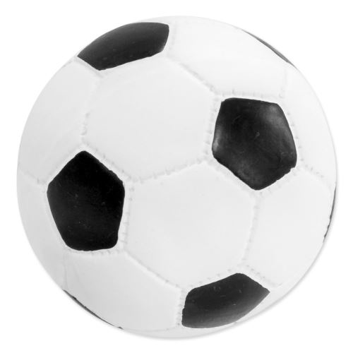Spielzeug DOG FANTASY Latex-Fußball mit Sound 7,5 cm 1 Stück