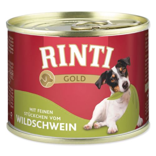 RINTI Gold Wildschwein in Dosen 185 g