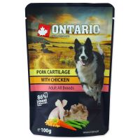 Ontario Beutel Schweineknorpel mit Huhn in Brühe 100g Ontario Beutel Schweineknorpel mit Huhn in Brühe 100g