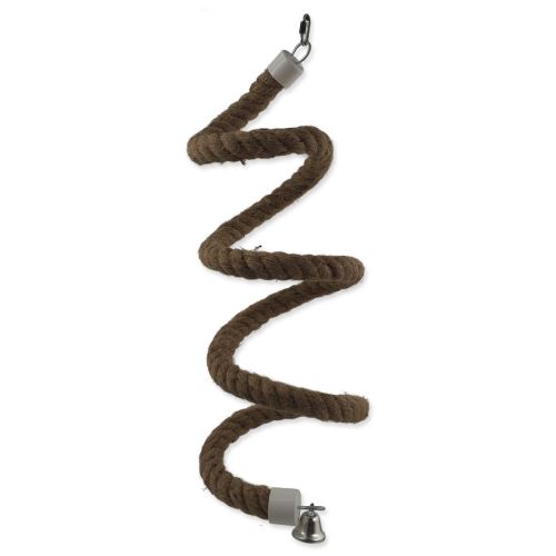 Spielzeug EPIC PET hängend - Seilspirale mit Glocke 220 cm
