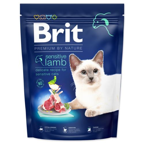 BRIT Premium by Nature Katze Sensitiv Lamm 300 g