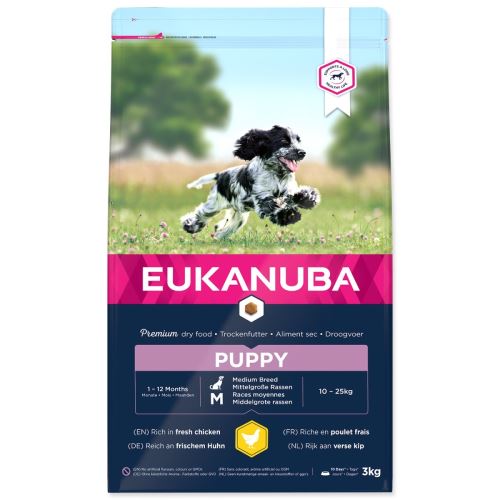 EUKANUBA Welpe Mittlere Rasse 3 kg