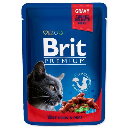 BRIT Premium Cat Beef Stew & Erbsen 100 g