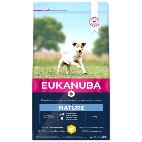 Futter EUKANUBA Mature Small 3kg