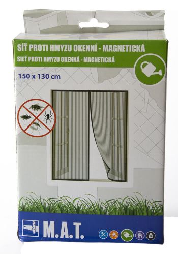Fenster Insektennetz 150x130cm magnetisch