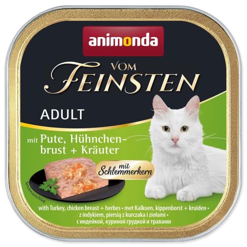 Vom Feinstein Pute + Huhn + Kräuterpastete 100 g