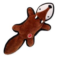Dog Fantasy Recycled Toy Fuchs Quietschspielzeug mit raschelndem Schwanz 39cm