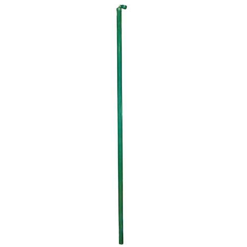 Zaunstrebe, mit Hülse + Schraube, Länge 2m, Durchmesser 40mm, Fe, grün