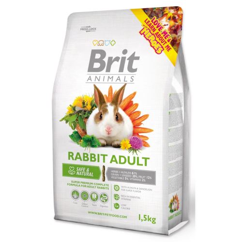 BRIT Animals Kaninchen Adut Komplett 1,5 kg