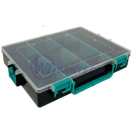 VISIBOX leer XL schwarz/grün - 285x212x47 mm - Packung mit 1 Stück